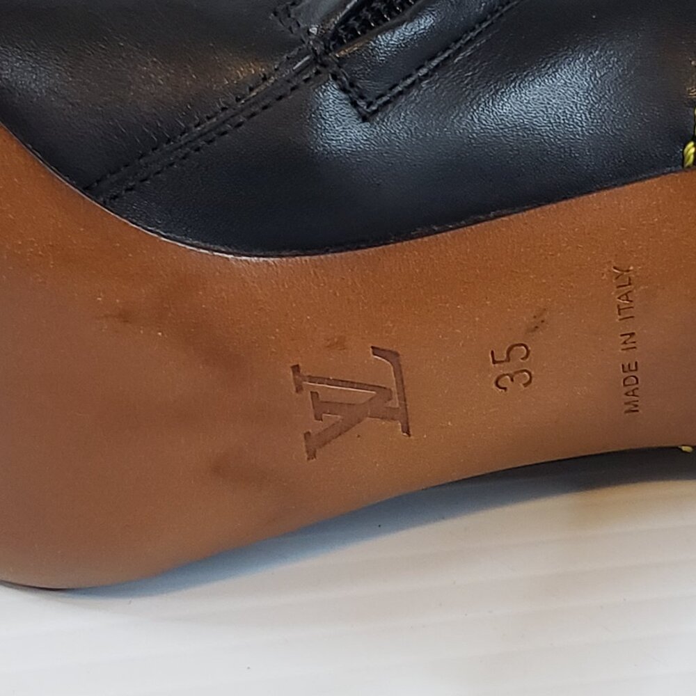 Louis Vuitton Boots Women Black Leather (calf) - FCM192 - Picture 11 of 12